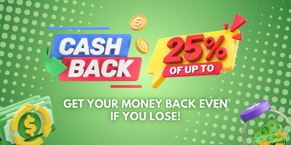 Banner Lucky Wheel với bàn chơi và ưu đãi thành viên